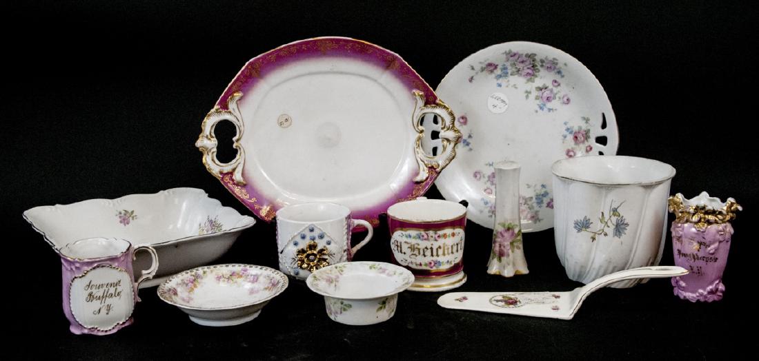 Lot Antique Bavaria Porcelain Hand Painted (1 of 10)