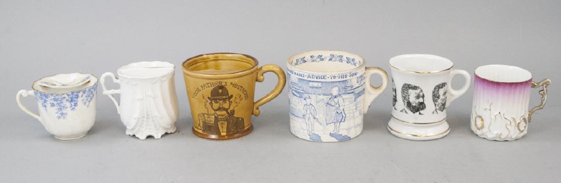 Antique Shaving Mug Lot & Advice to Son Mug (1 of 9)