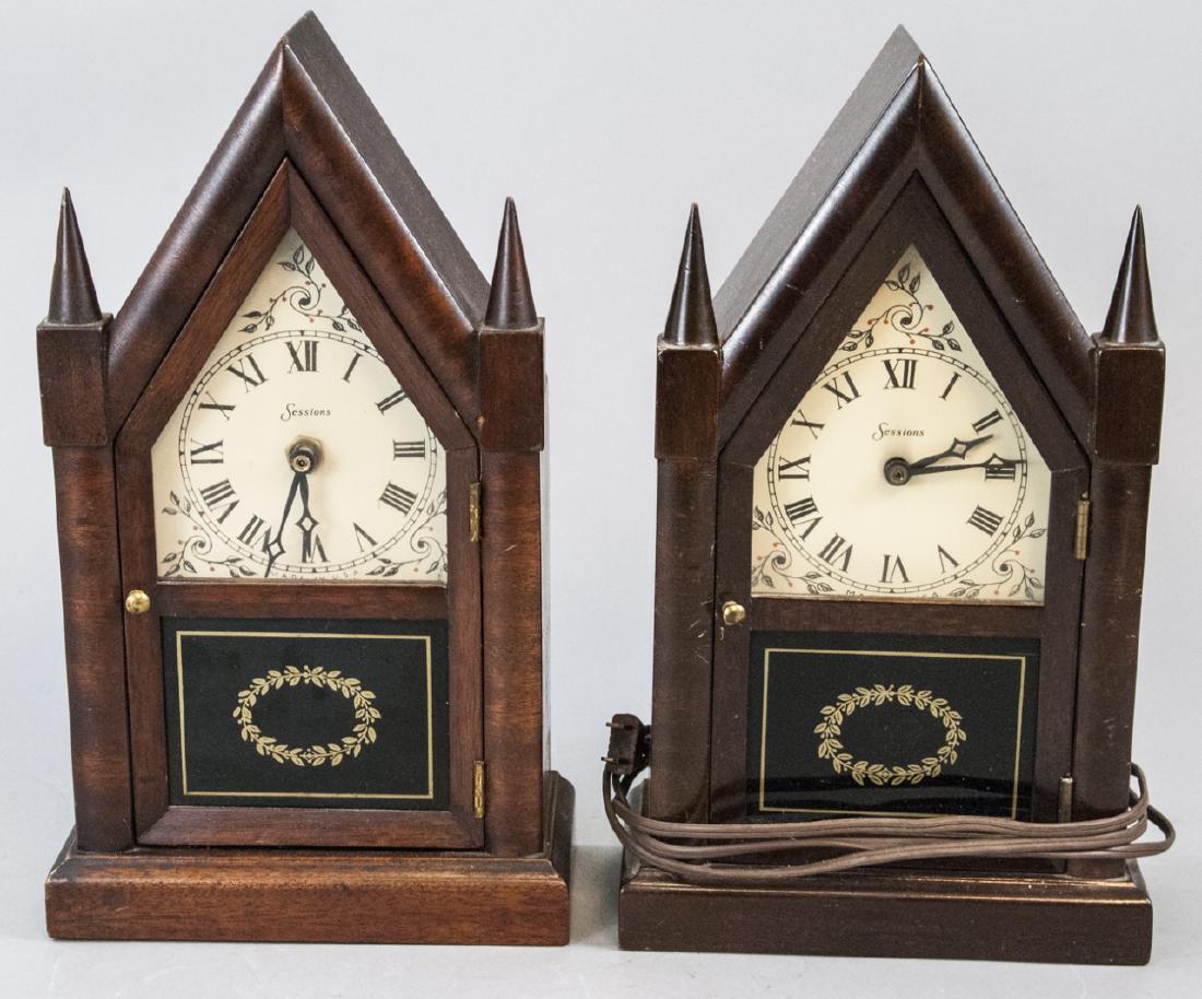 Two Vintage Sessions Electric Steeple Clocks (1 of 5)
