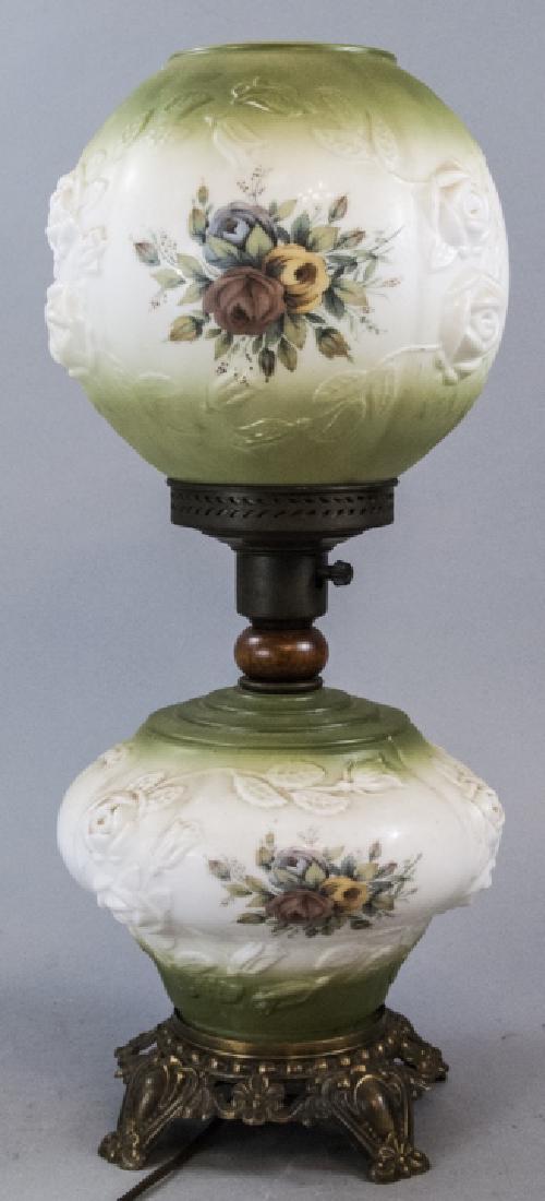 Large Antique Hurricane / Parlor Lamp (1 of 6)