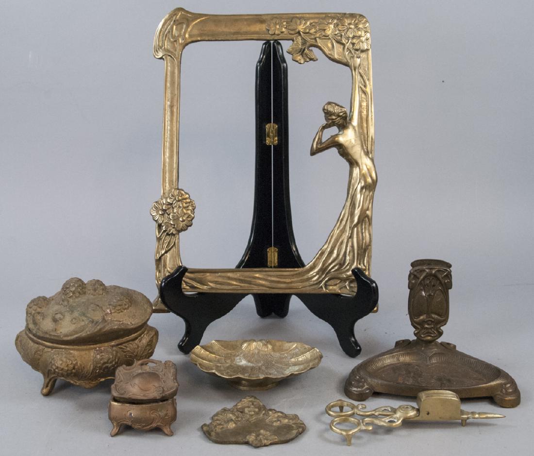 Vintage & Antique Gilt Bronze & Brass Home Items
