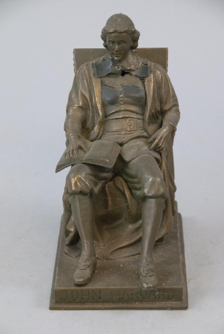 Antique Daniel French John Harvard Single Bookend (1 of 6)