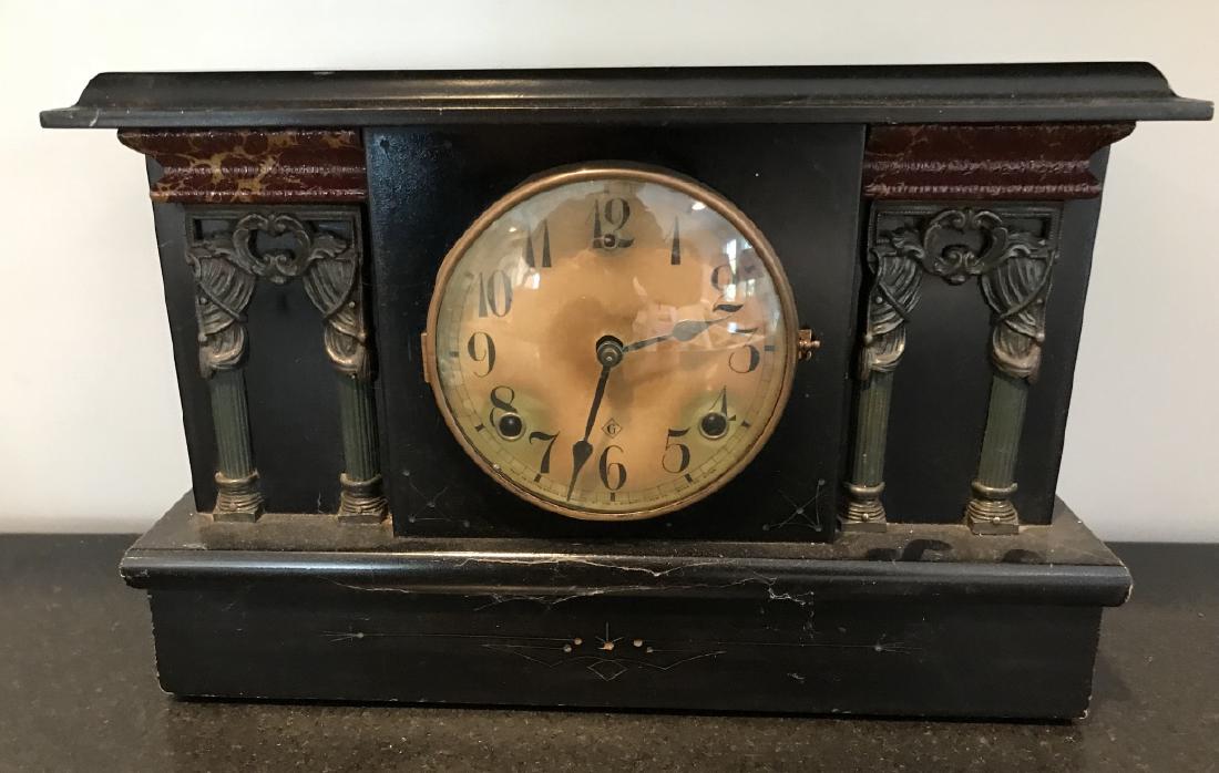 Antique Art Nouveau Style Mantle Clock (1 of 3)
