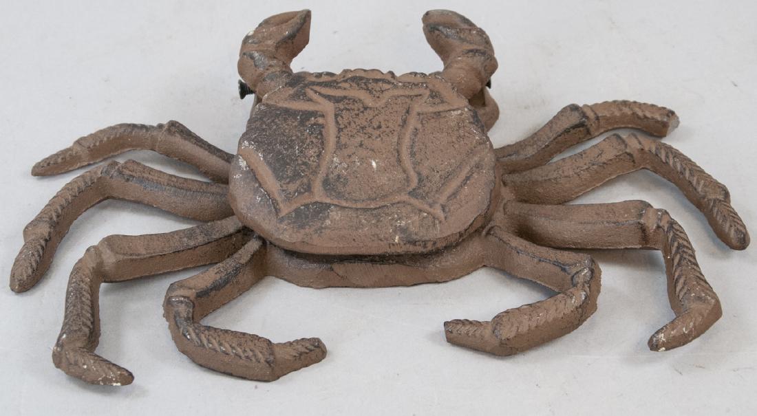 Figural Beach Horse Door Knocker of a Crab (1 of 4)