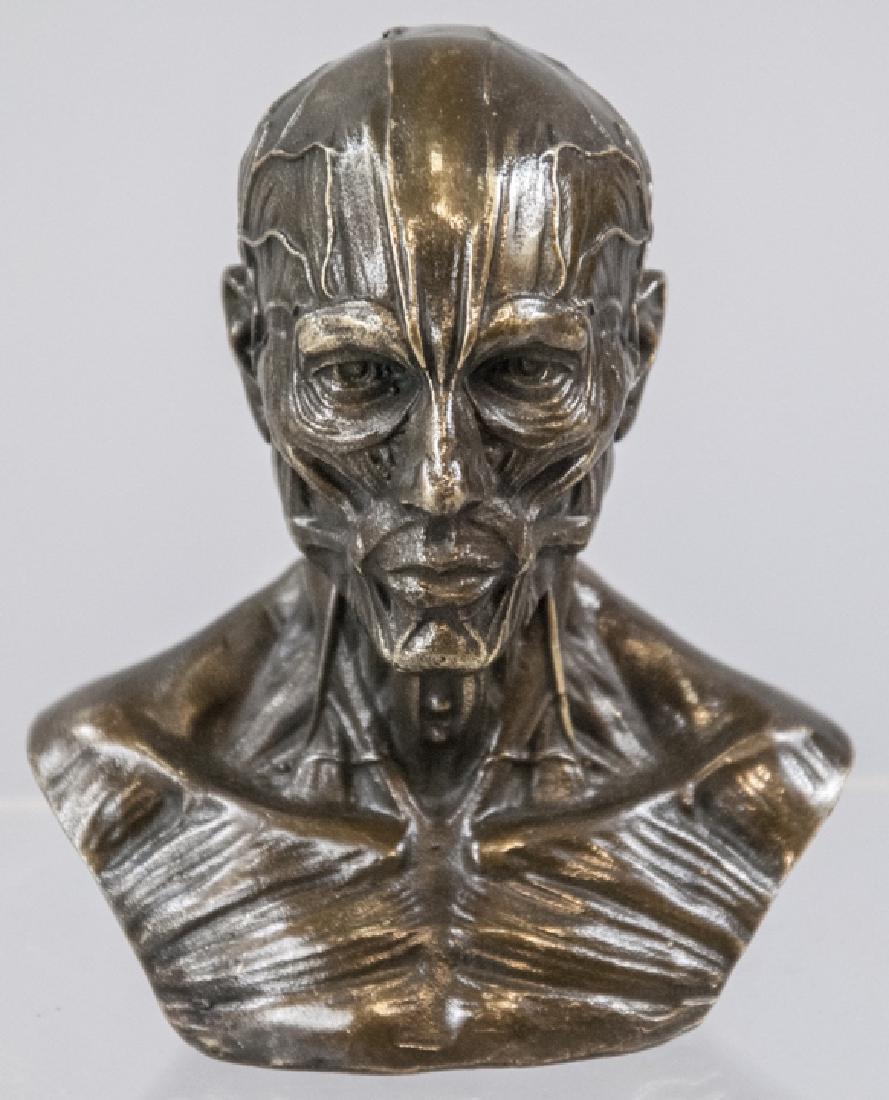 Bronze Table Statue of a Medical Anatomy Model (1 of 5)