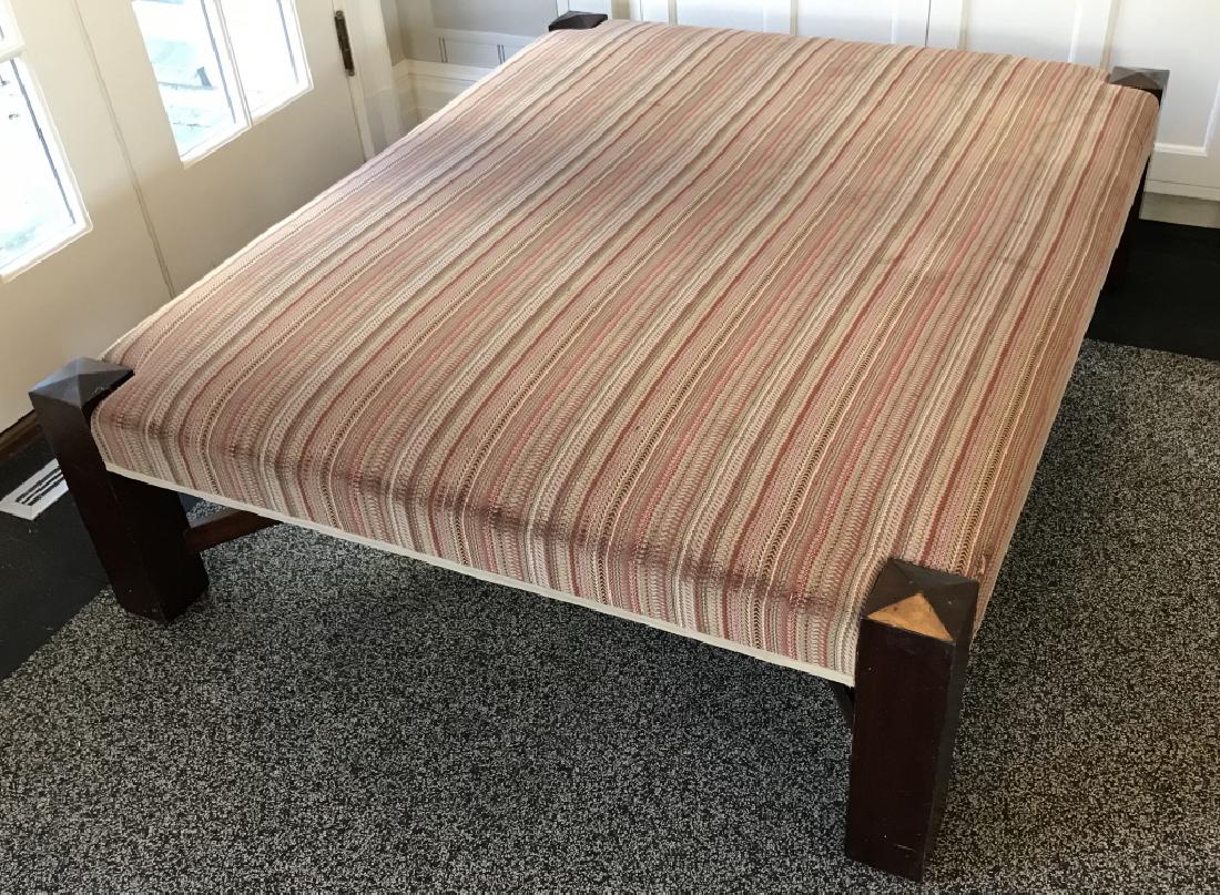 Contemporary Custom Made Craftsman Style Ottoman (1 of 4)