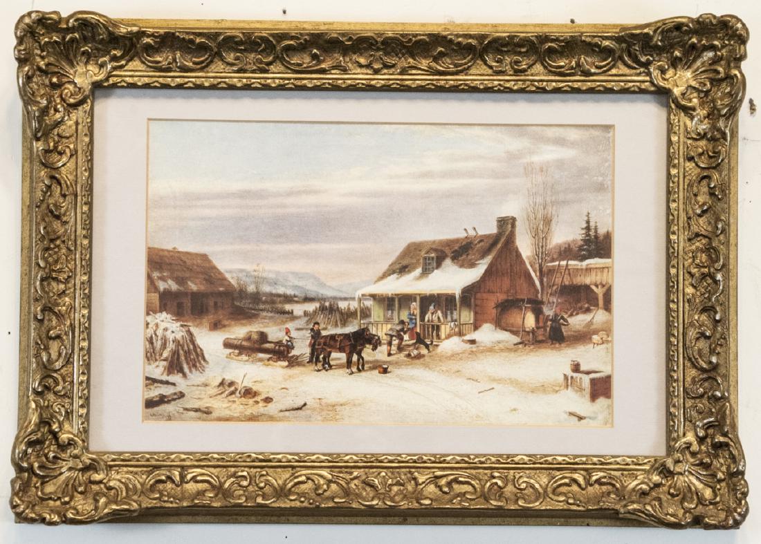 French Impressionist Style Gilt Painting Frame (1 of 6)