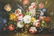 Oil on Canvas, Floral in Urn Still Life, Signed - 4