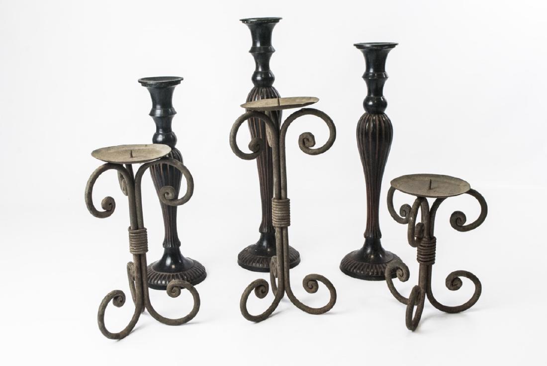 Two Set of Contemporary Decorative Candlesticks (1 of 9)