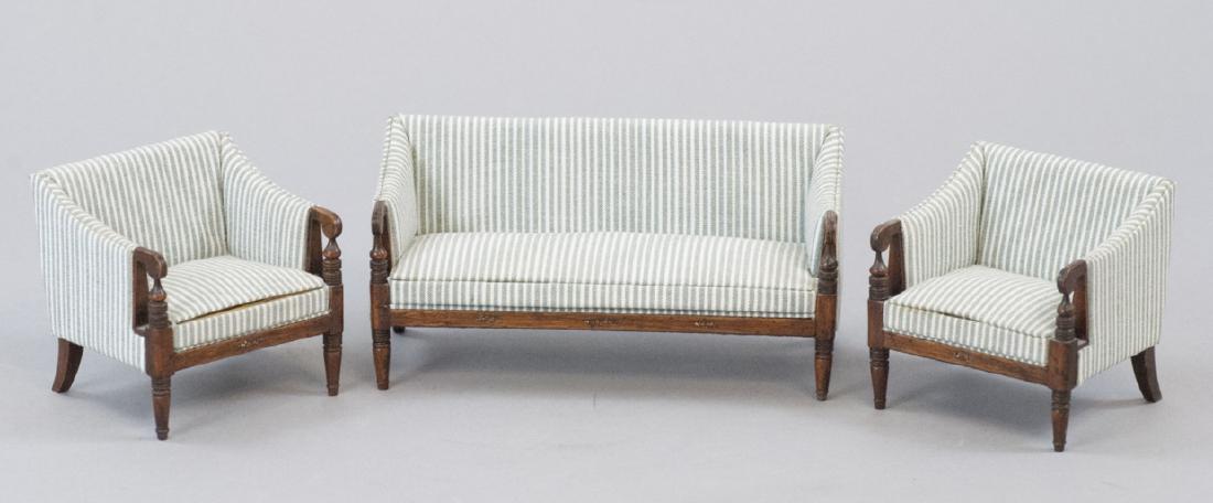 Artisan Handmade Dollhouse Living Room Furniture (1 of 5)