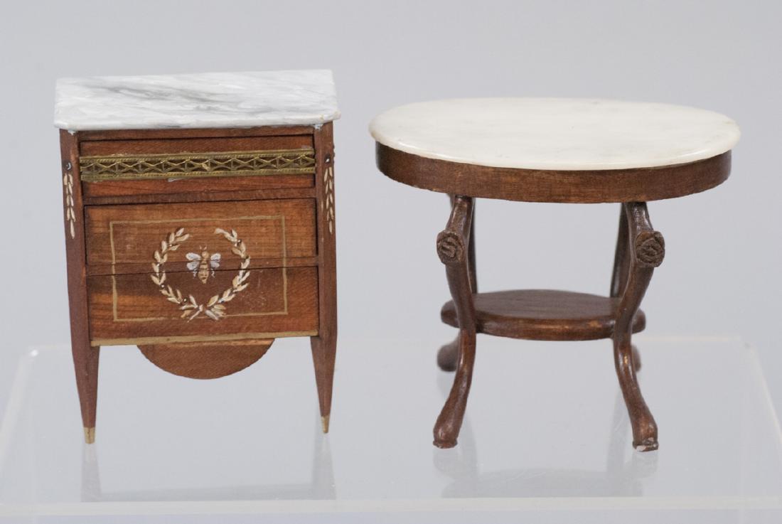 Artisan Handmade Dollhouse Furniture Table & Chest (1 of 7)