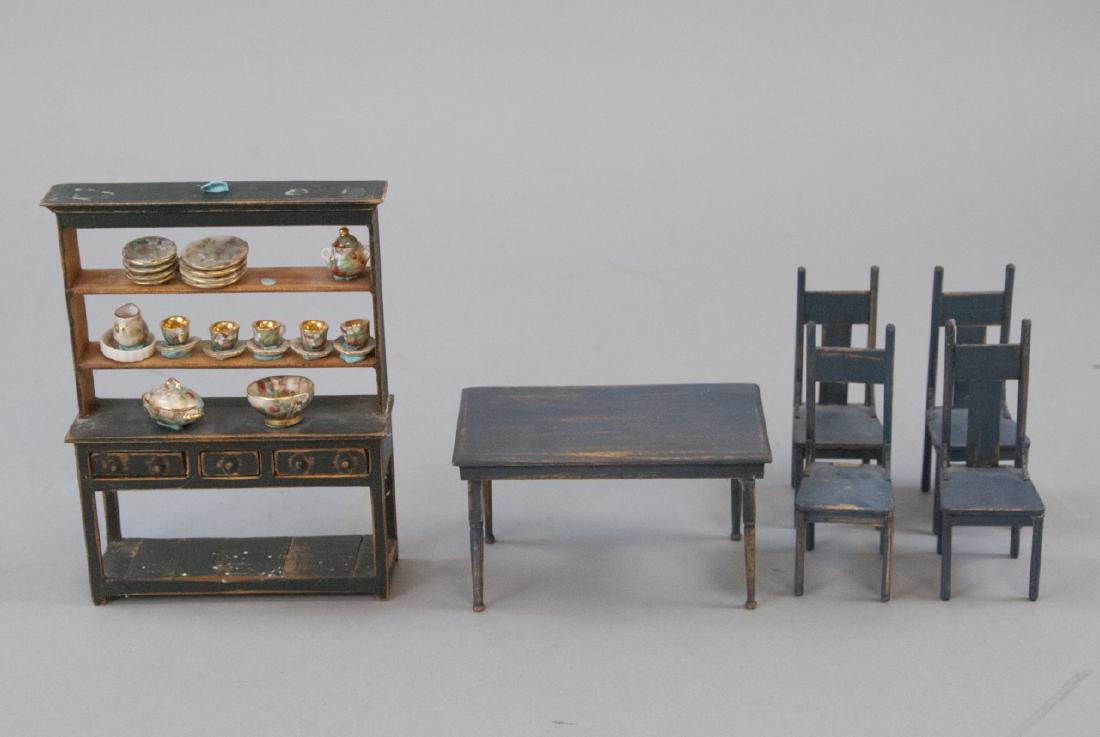 Artisan Handmade Dollhouse Signed Kitchen Set (1 of 8)