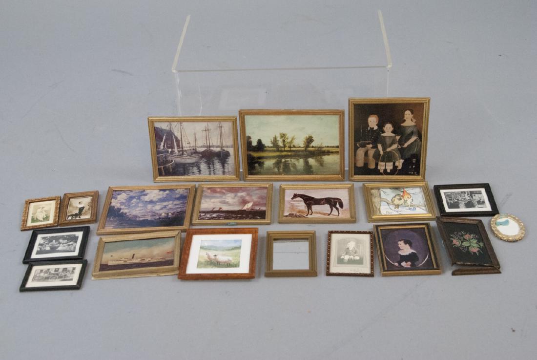 Collection of Framed Dollhouse Prints / Artwork (1 of 9)