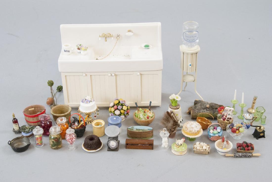 Dollhouse Miniature Artisan & Commercial Kitchen (1 of 6)