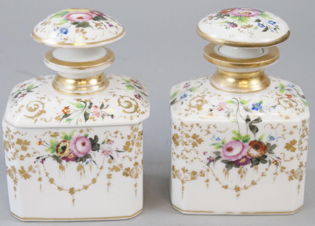 Antique Russian Imperial Hand Painted Vanity Set (1 of 7)