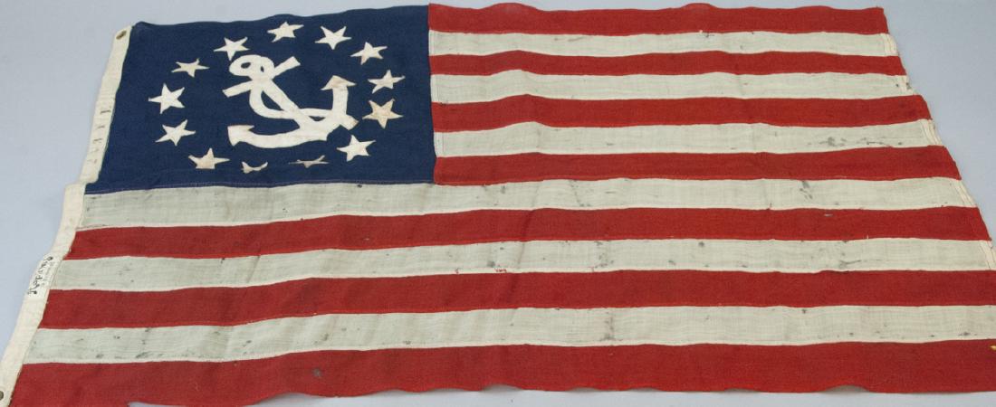 American Flag Style Nautical / Yacht Flag (1 of 3)