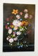 Oil on Canvas, Floral Still Life, Painting Signed