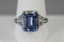 Estate Platinum & 9 Carat Ceylon Sapphire Ring - 3