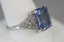 Estate Platinum & 9 Carat Ceylon Sapphire Ring - 5