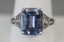 Estate Platinum & 9 Carat Ceylon Sapphire Ring - 6
