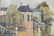 Oil On Canvas Dutch Painting Of River Seine - 4