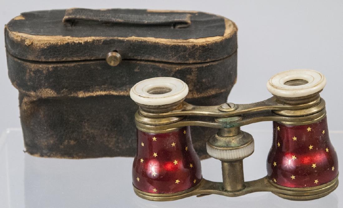 Antique Opera Glasses In Carrying Case (1 of 5)