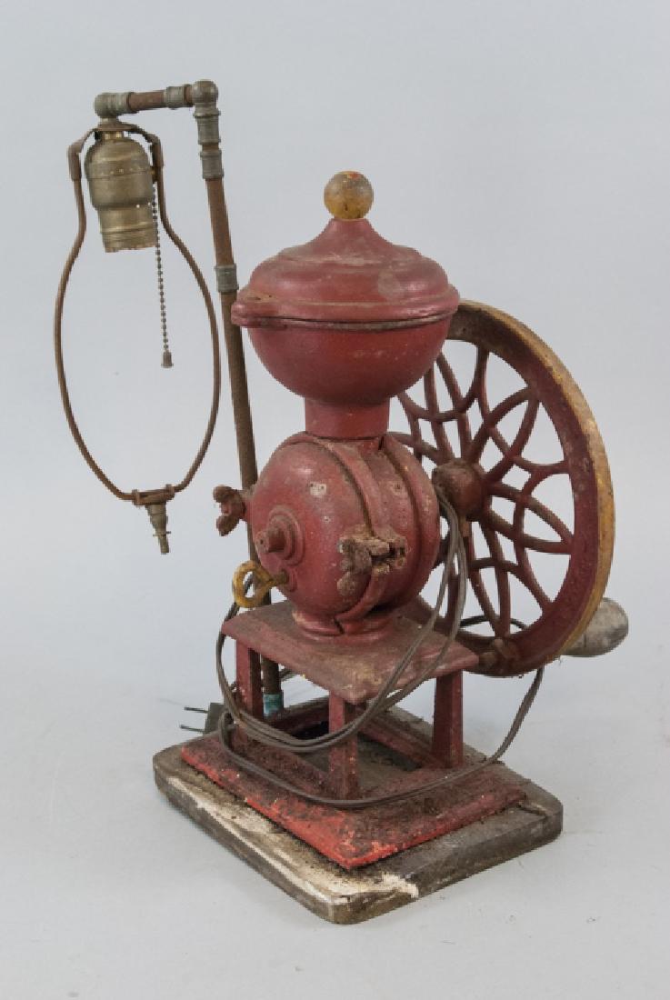 Antique Swift Mill Lane Bros. Coffee Grinder (1 of 5)