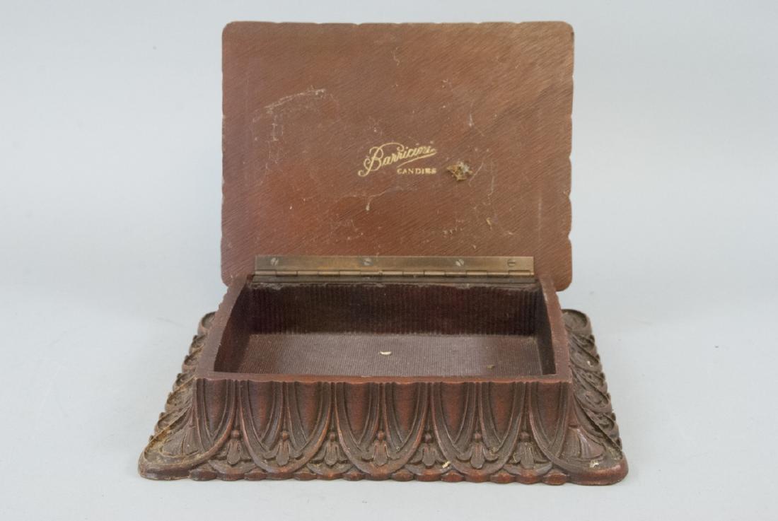 Vintage Wooden Barricini Candies Candy Box (1 of 4)