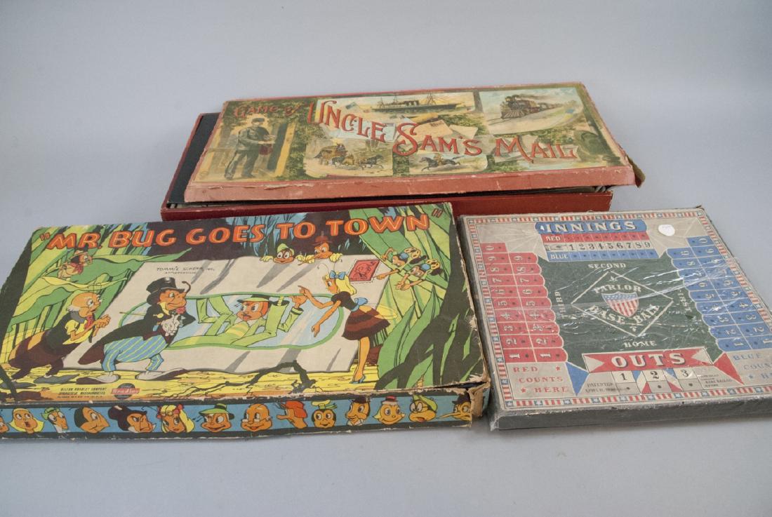 Lot Of Assorted Vintage & Antique Board Games (1 of 7)