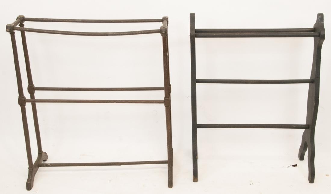 Antique Blanket & Quilt Racks (1 of 4)