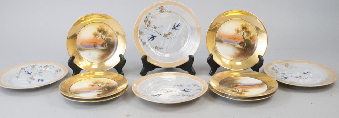Two Sets Of Vintage Japanese Lunch Plates (1 of 9)