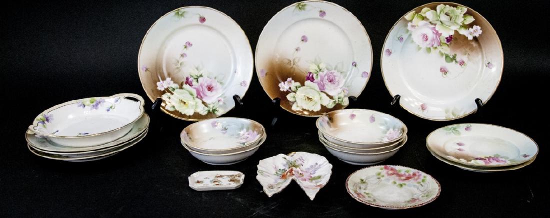 Lot Antique Nippon Porcelain Hand Painted (1 of 11)