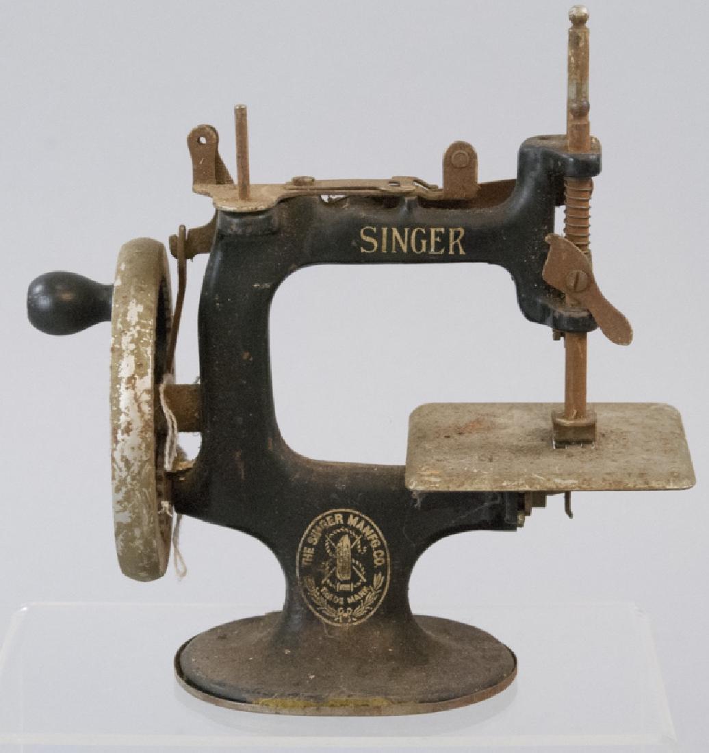 Antique 1920's Singer Child Size Sewing Machine