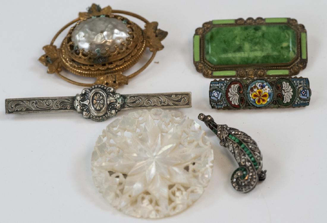 Antique & Vintage Brooches w Miriam Haskell (1 of 7)
