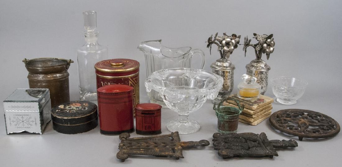 Collection of Antique & Vintage Glass Ware, etc (1 of 10)