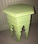 Moroccan / Moorish Style Hand Painted End Table