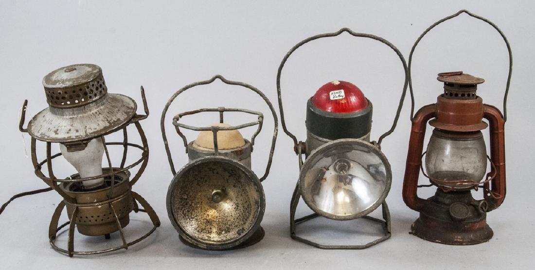 Delta, Dietz, & Dressel Railroad Lanterns (1 of 5)