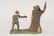 Cast Iron Teddy & The Bear Reproduction Coin Bank