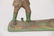 Cast Iron Teddy & The Bear Reproduction Coin Bank - 3