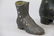 Vintage Ladies Cast Iron Victorian Shoe Decoration - 3