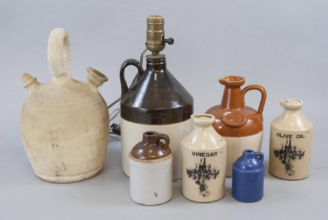 Vintage & Antique Assorted Stoneware Jugs (1 of 5)