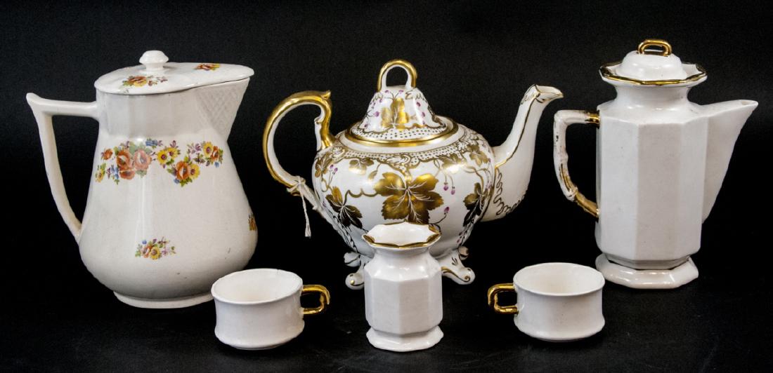 Assorted Vintage Teapots, Teacups & Creamer (1 of 7)