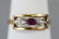 Estate 18kt Yellow Gold Ruby & Diamond Ring - 6
