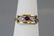 Estate 18kt Yellow Gold Ruby & Diamond Ring - 7
