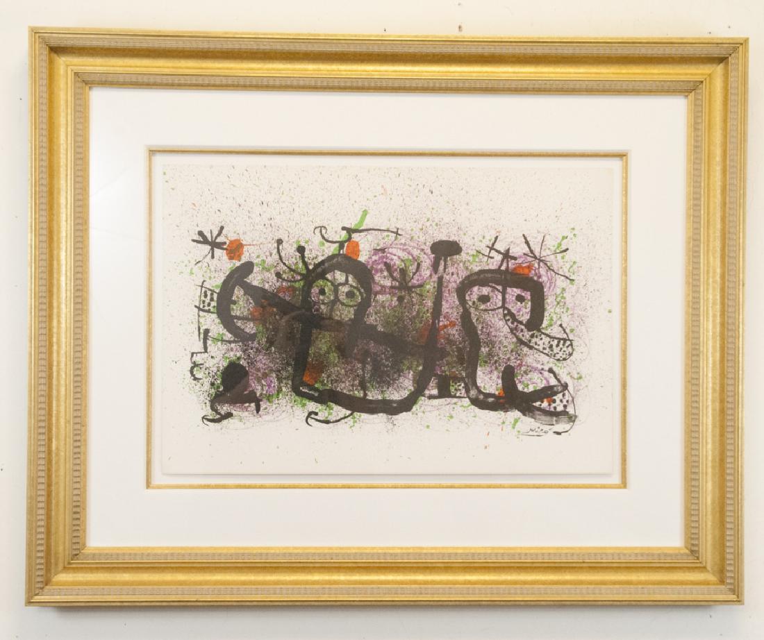 Joan Miro Lithograph Titled "Ma De Proverbis" (1 of 5)