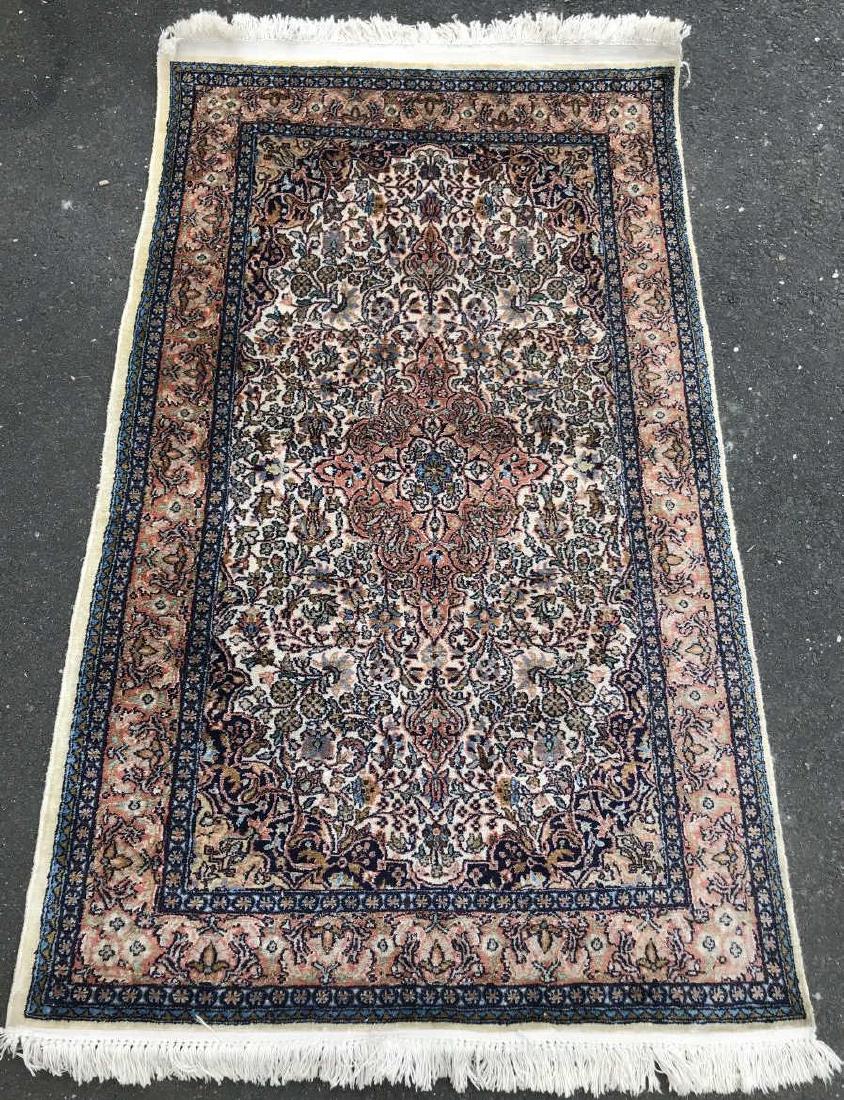 Wool & Silk Blend Oriental Persian Style Carpet (1 of 4)