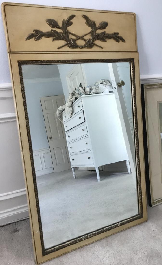 Antique Neo Classical Style Trumeau Wall Mirror (1 of 3)