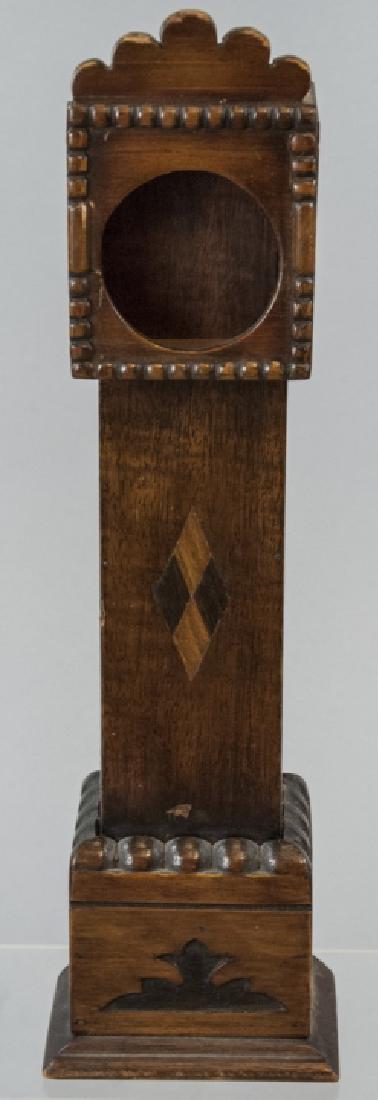 Antique 19th C Handmade Pocket Watch Holder (1 of 5)