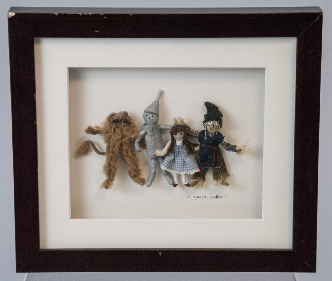 C Spence Sellner Framed Doll Art Wizard of Oz 1978 (1 of 6)
