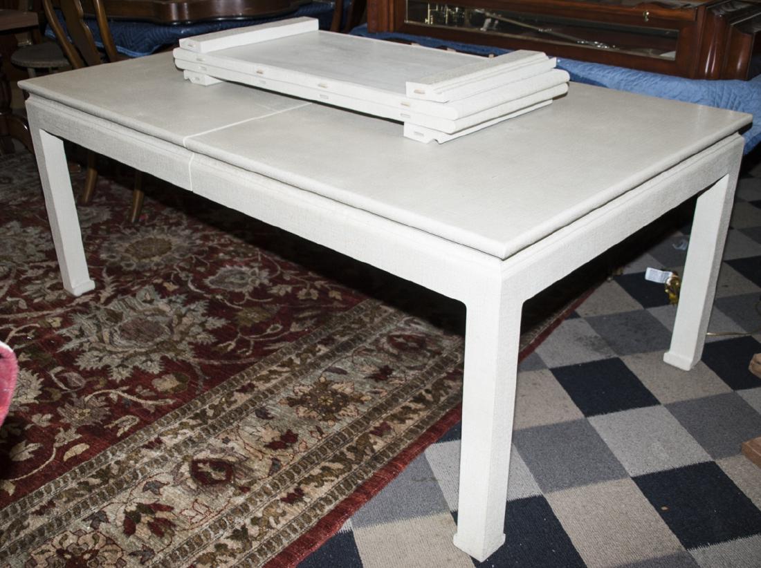 Contemporary Karl Springer Dining Table w Leaves (1 of 4)